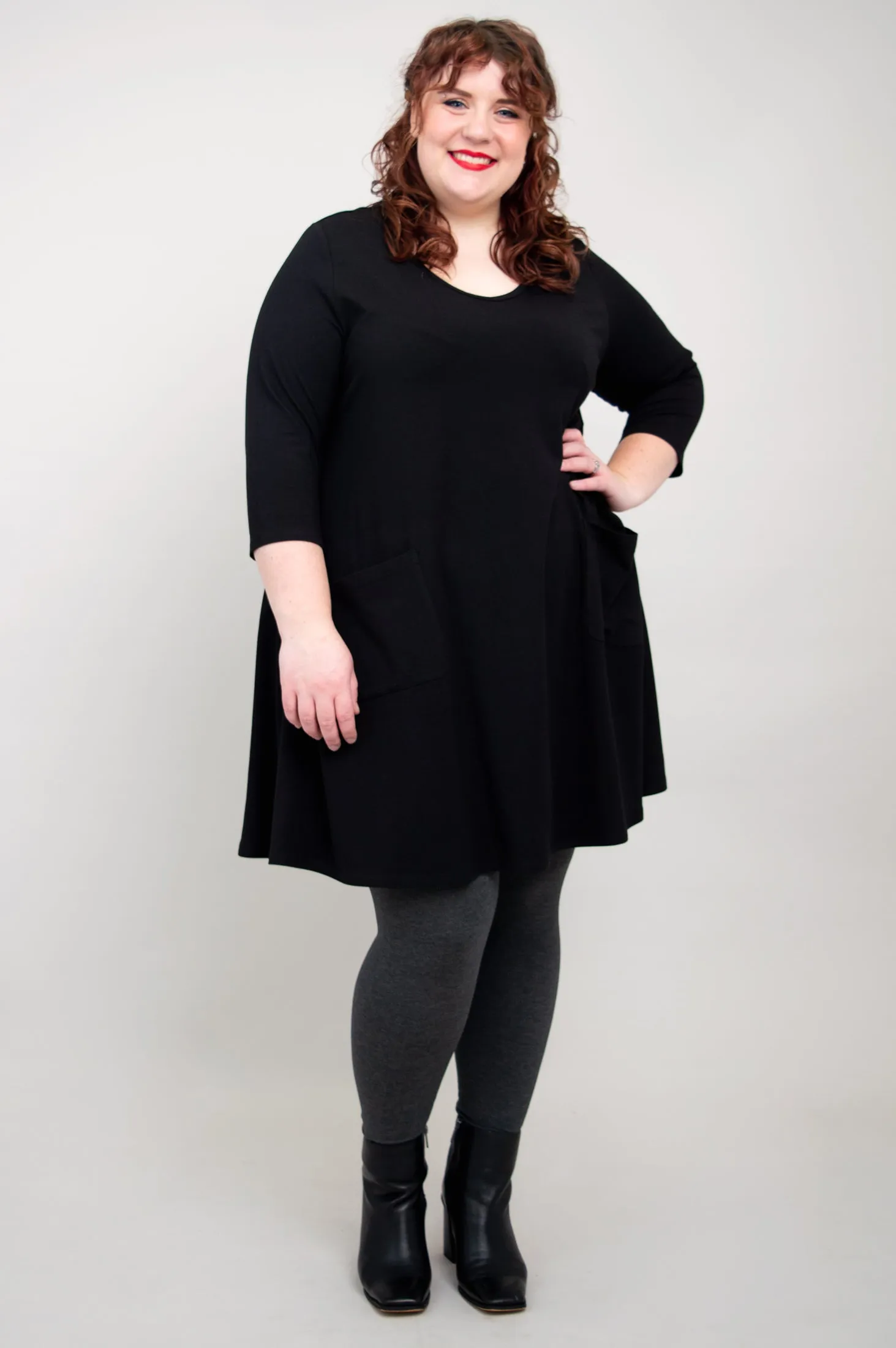 Veronica Tunic, Black, Bamboo sold by Blue Sky product image thumbnail 5