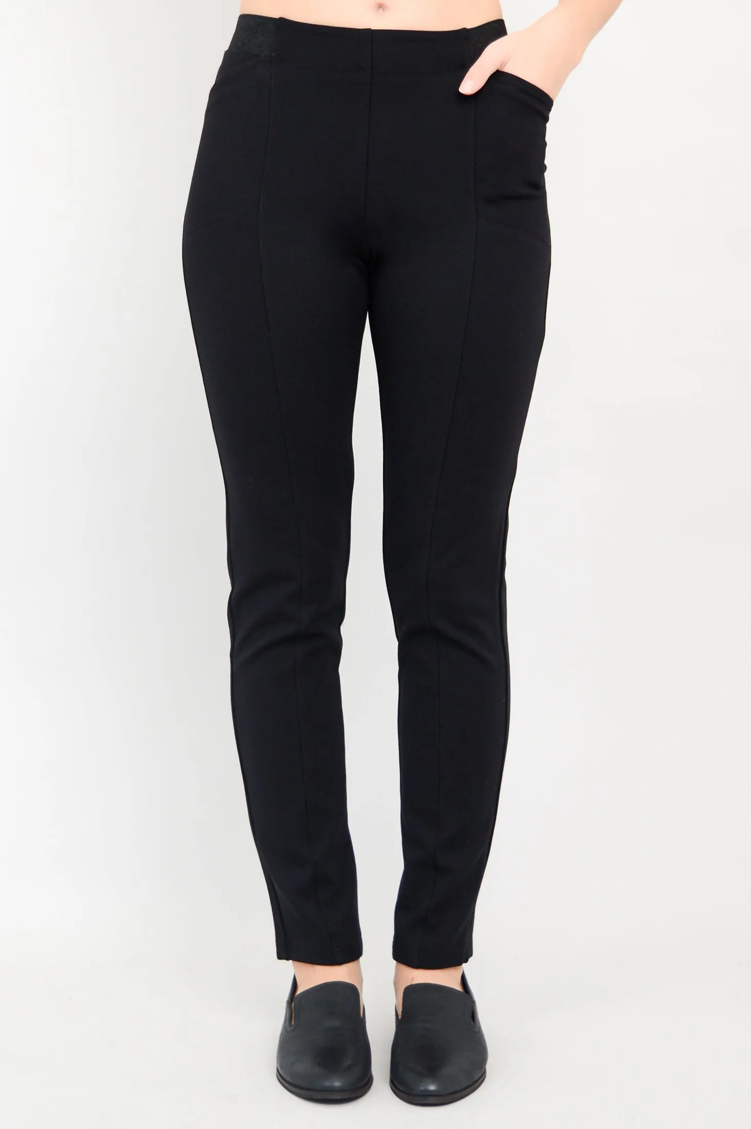 Nadia Tall Pant, Black, Modal sold by Blue Sky