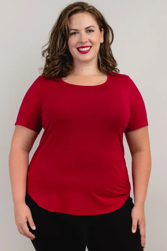 Tessa Tee, Lipstick, Bamboo sold by Blue Sky