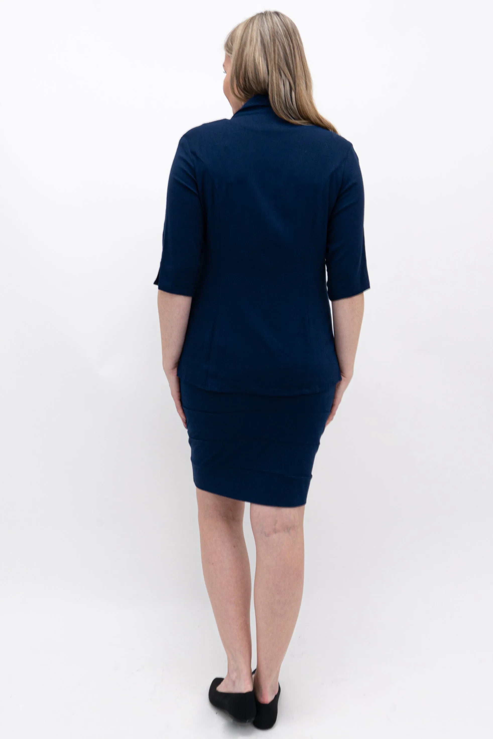 Jonelle Skirt, Indigo, Bamboo - Final Sale sold by Blue Sky product image thumbnail 4