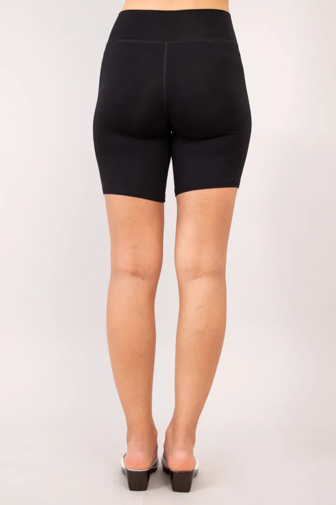 Hallie Shorts, Black, Bamboo sold by Blue Sky product image thumbnail 5