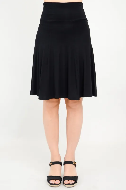 Aly Skirt, Black, Bamboo sold by Blue Sky