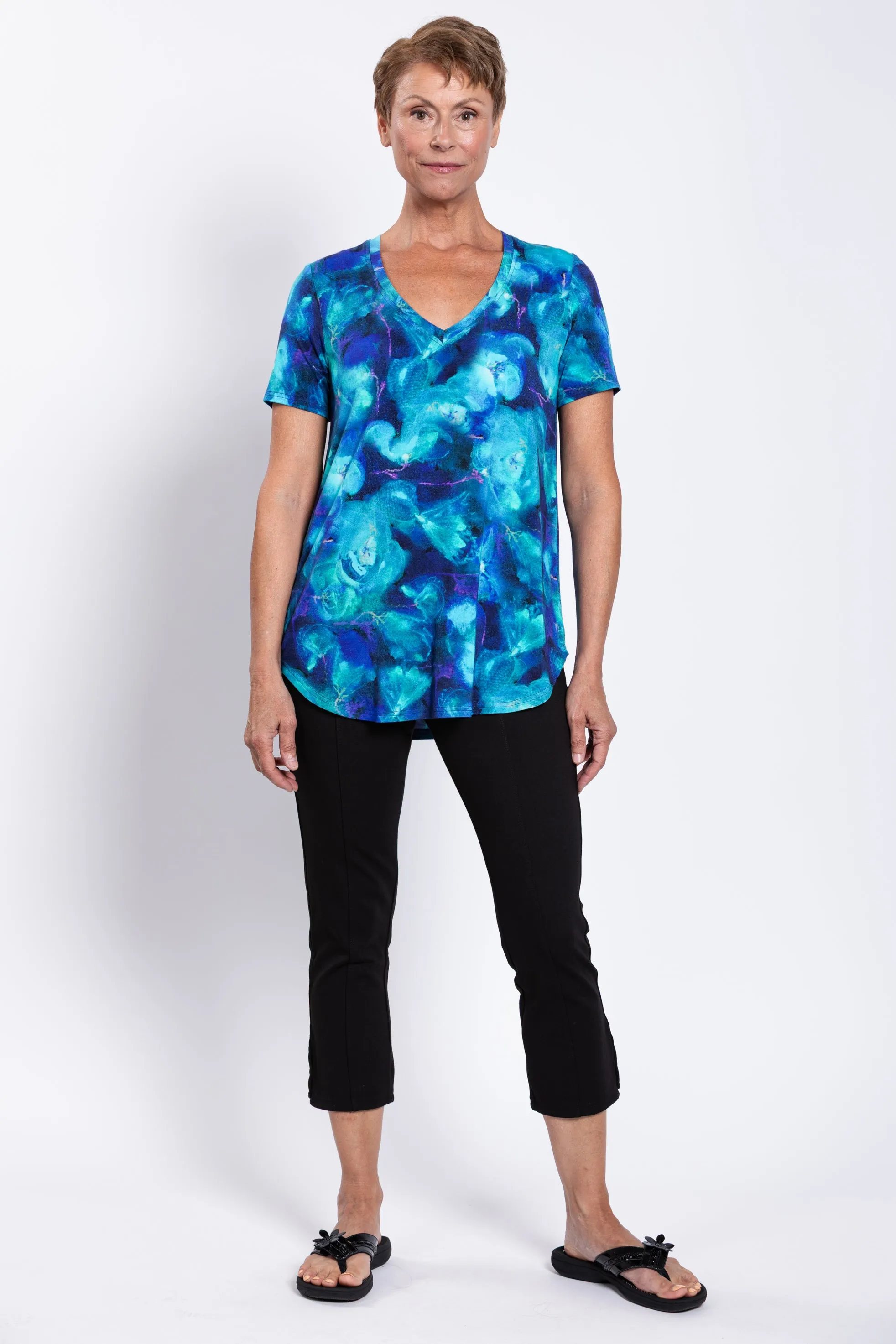 Jackie S/S Top, Ocean Reef, Bamboo sold by Blue Sky product image thumbnail 3