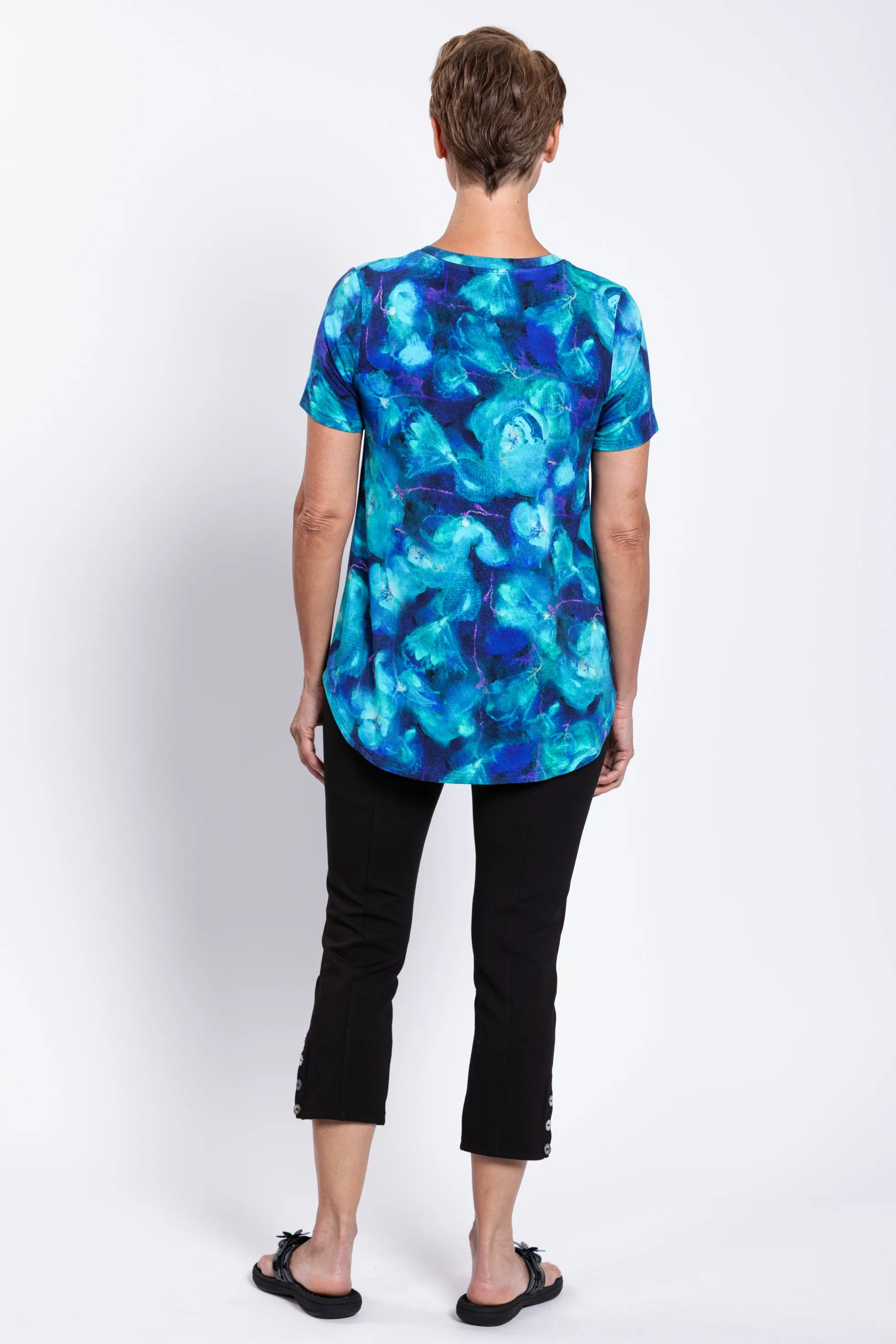 Jackie S/S Top, Ocean Reef, Bamboo sold by Blue Sky product image thumbnail 4
