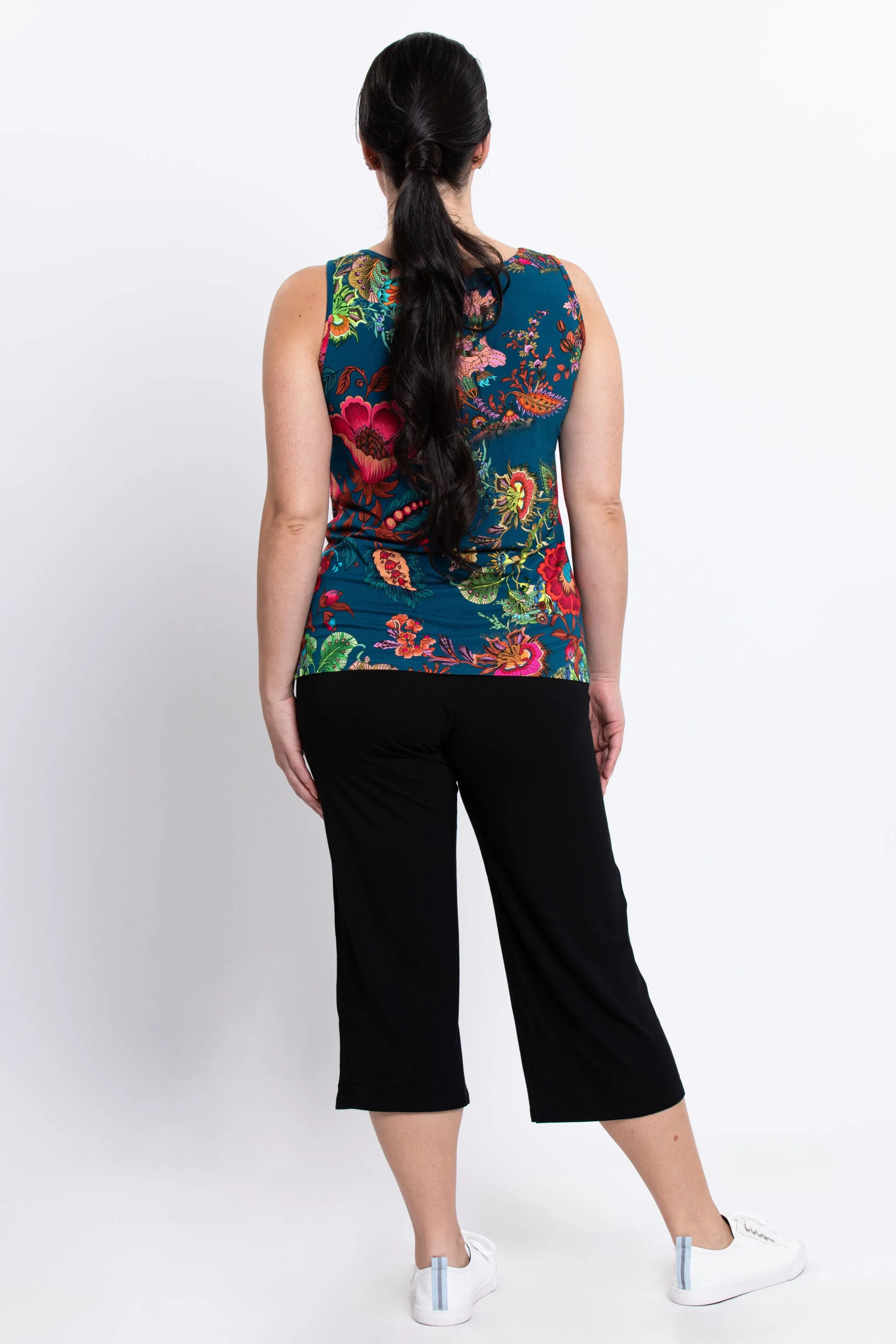 Avalon Tank, Teal Fantasy, Bamboo sold by Blue Sky product image thumbnail 3