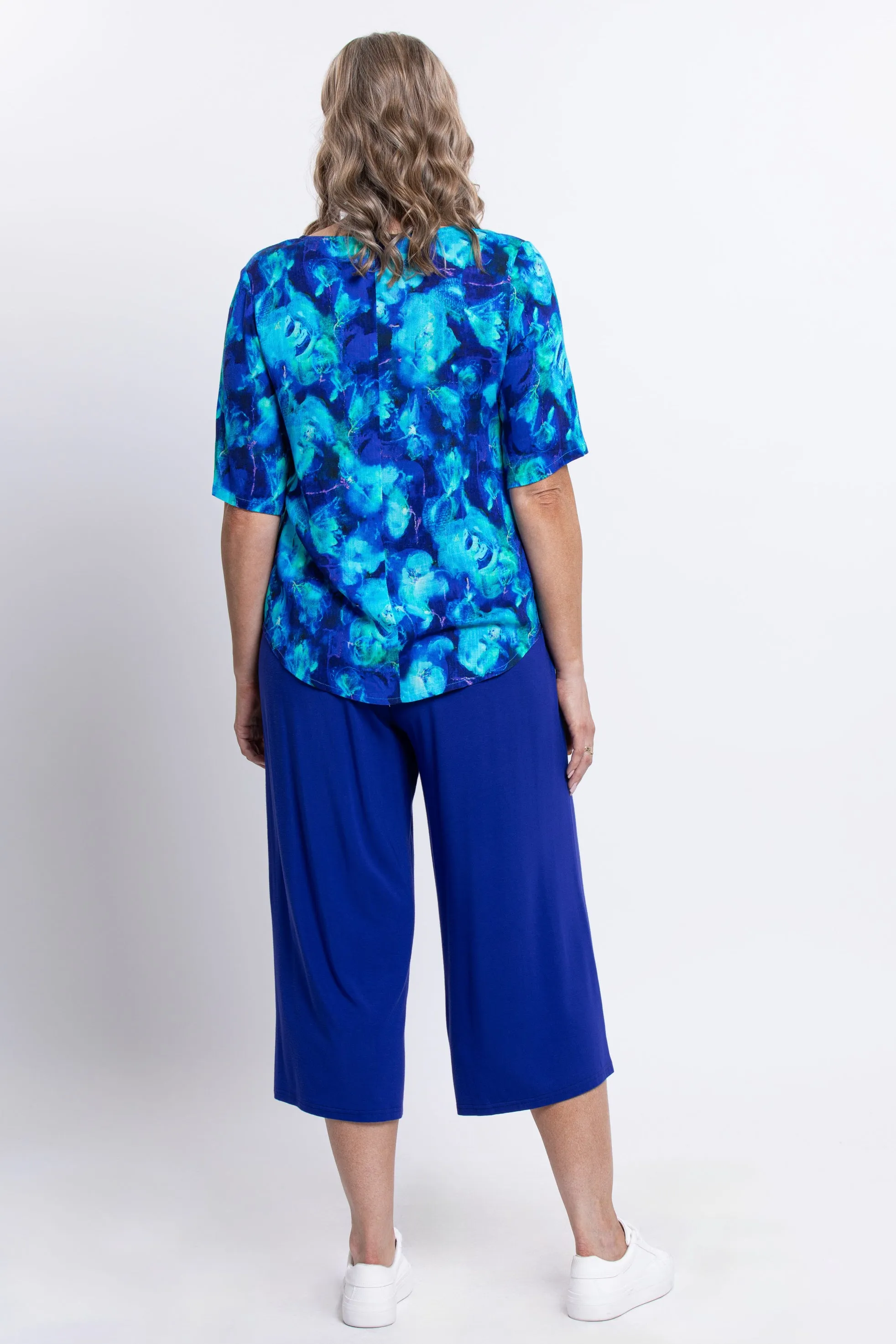 Liza Top, Ocean Reef, Linen Bamboo sold by Blue Sky product image thumbnail 4