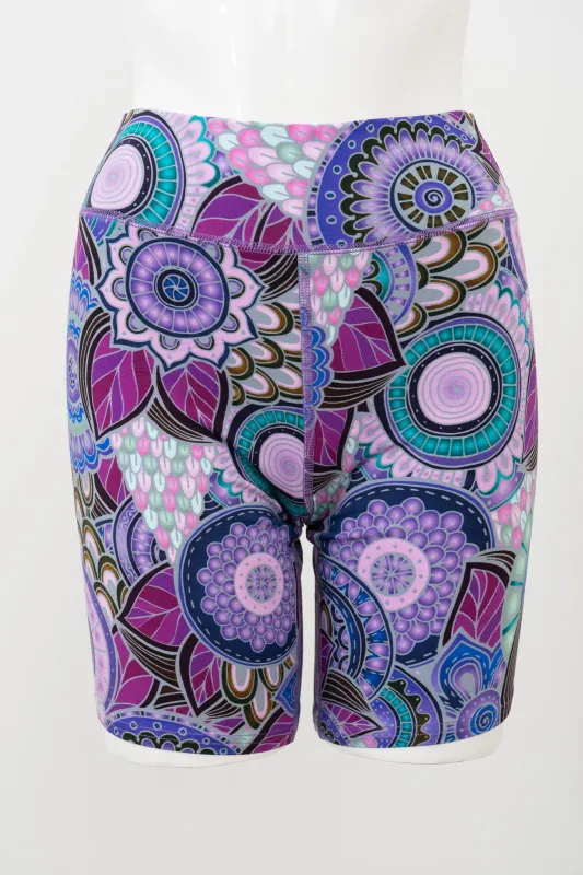 Hallie Shorts, Royale Peacock, Bamboo sold by Blue Sky