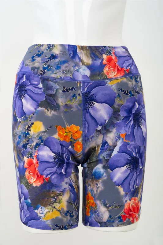 Hallie Shorts, Violet Bloom, Bamboo sold by Blue Sky