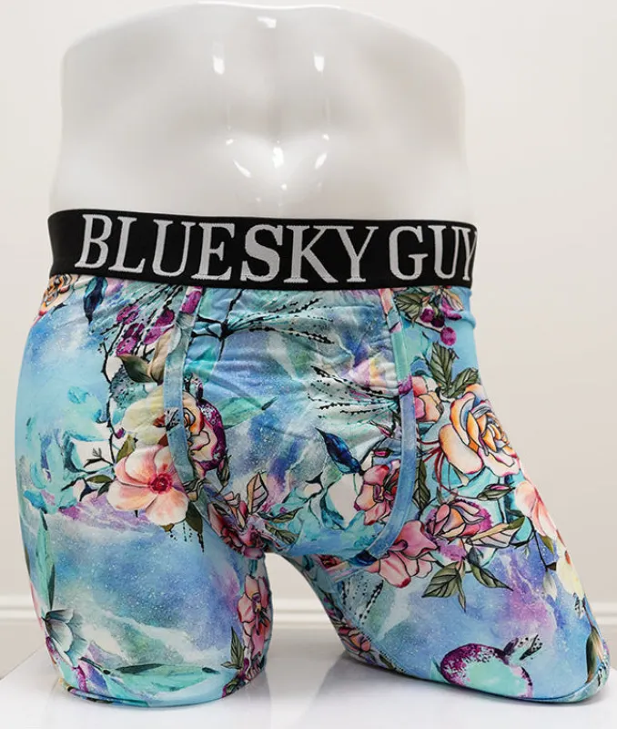 Middle Man, Teal Nectar, Bamboo sold by Blue Sky