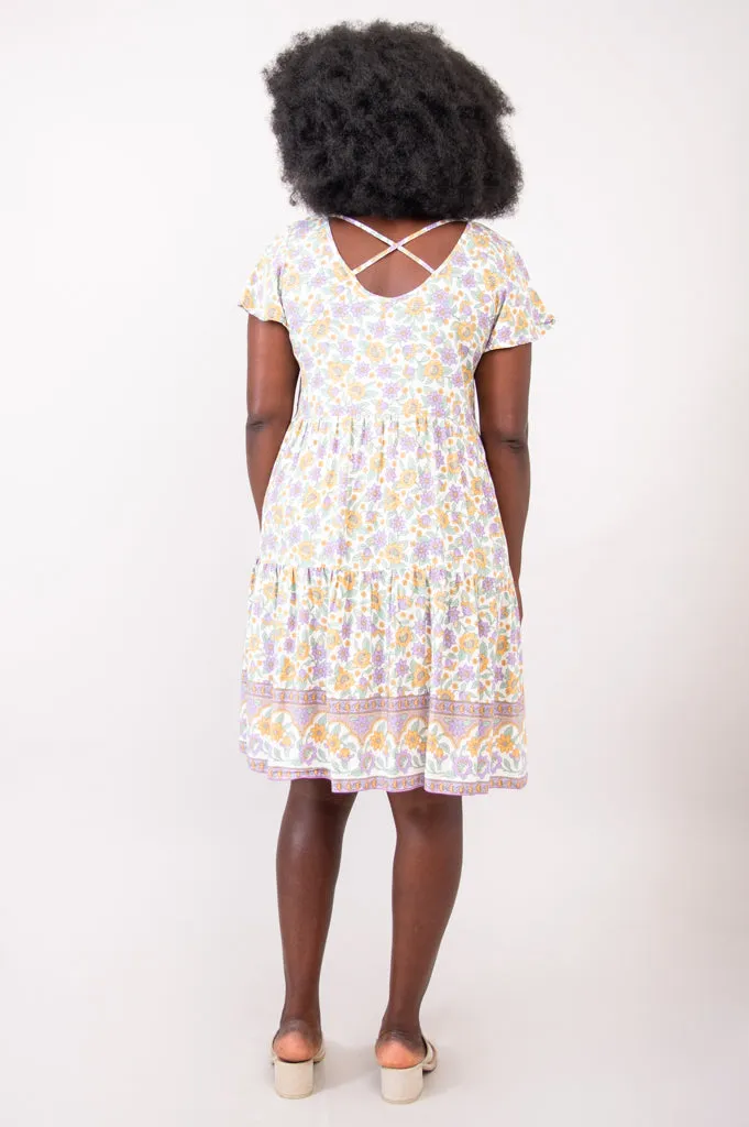 Kaya S/S Slv Dress, Crema- Final Sale sold by Blue Sky product image thumbnail 4