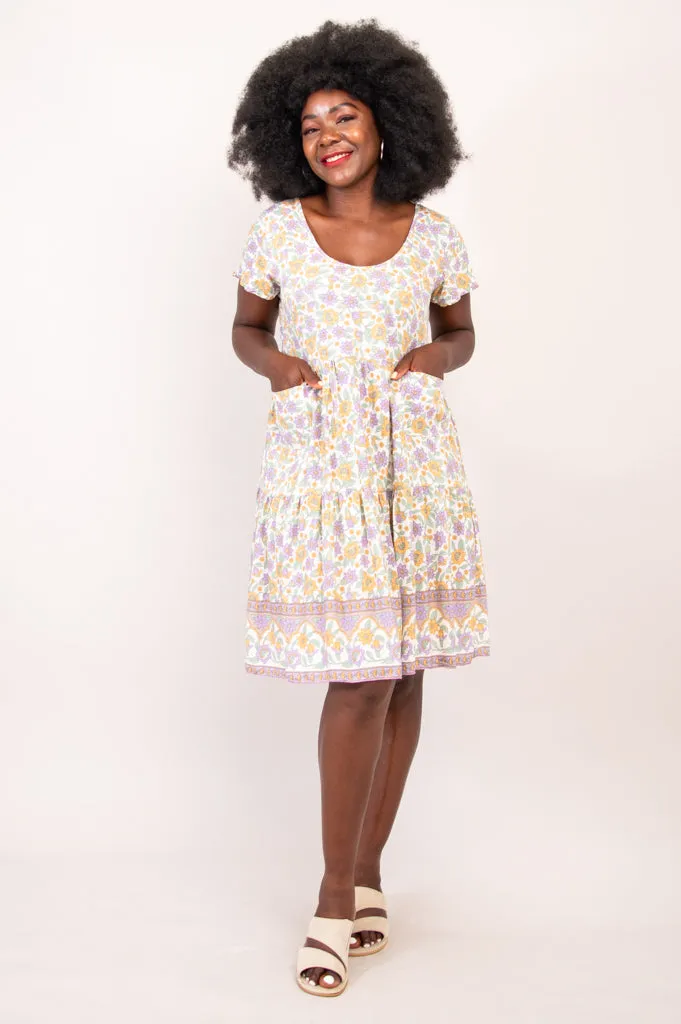 Kaya S/S Slv Dress, Crema- Final Sale sold by Blue Sky product image thumbnail 2