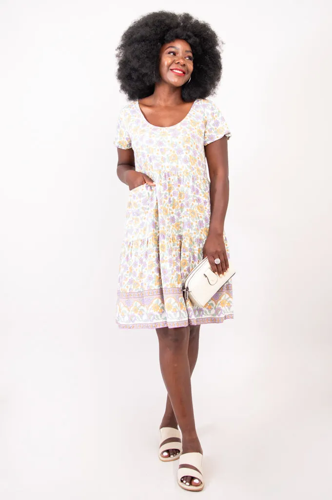 Kaya S/S Slv Dress, Crema- Final Sale sold by Blue Sky product image thumbnail 3