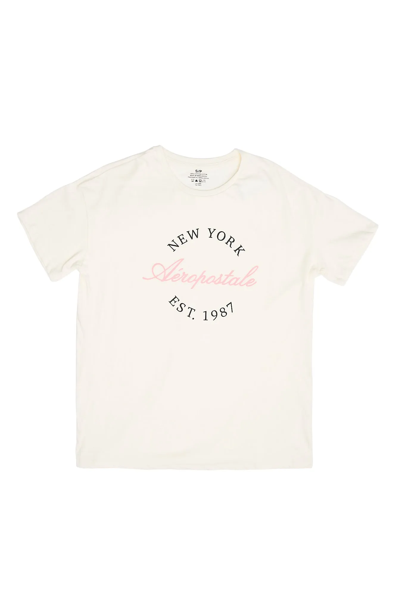 Aéropostale NYC Est 1987 Graphic Boyfriend Tee sold by Bluenotes product image thumbnail 3
