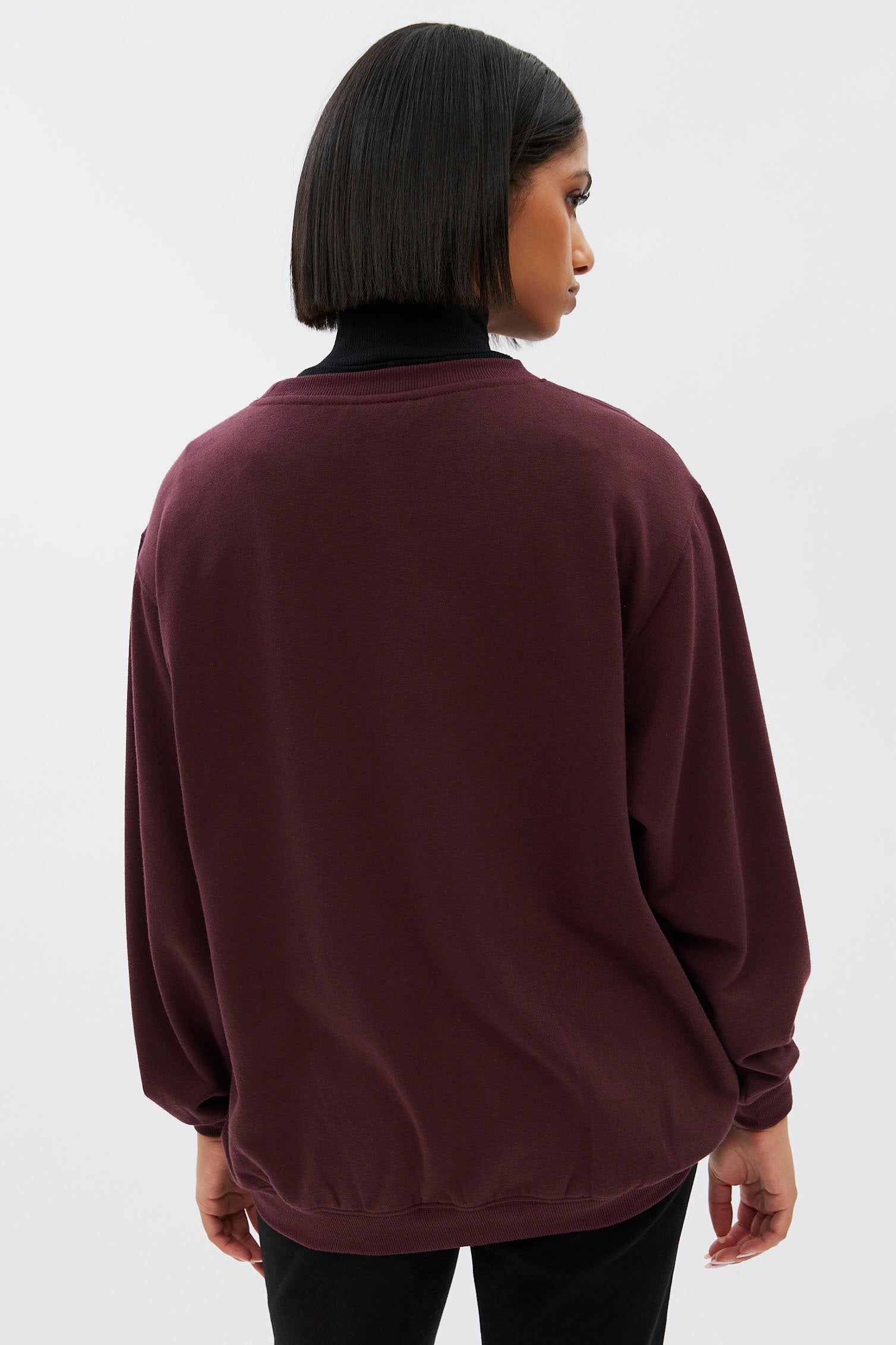 San Francisco Graphic Oversized Crew Neck Sweatshirt sold by Bluenotes product image thumbnail 4