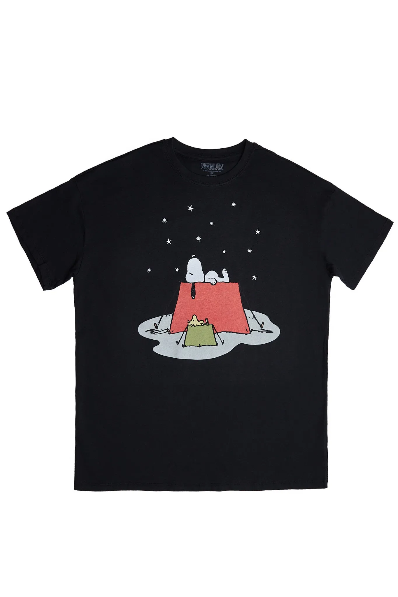 Camp Snoopy Campsite Graphic Relaxed Tee sold by Bluenotes