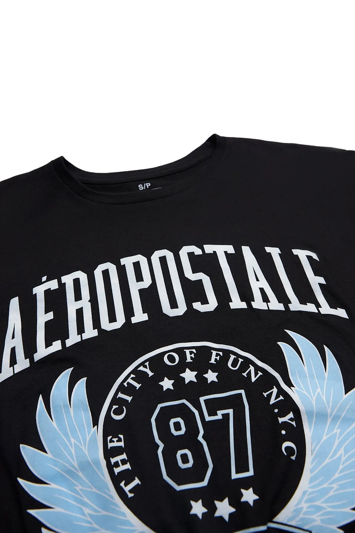 Aéropostale 87 Crest Graphic Boyfriend Tee sold by Bluenotes product image thumbnail 2