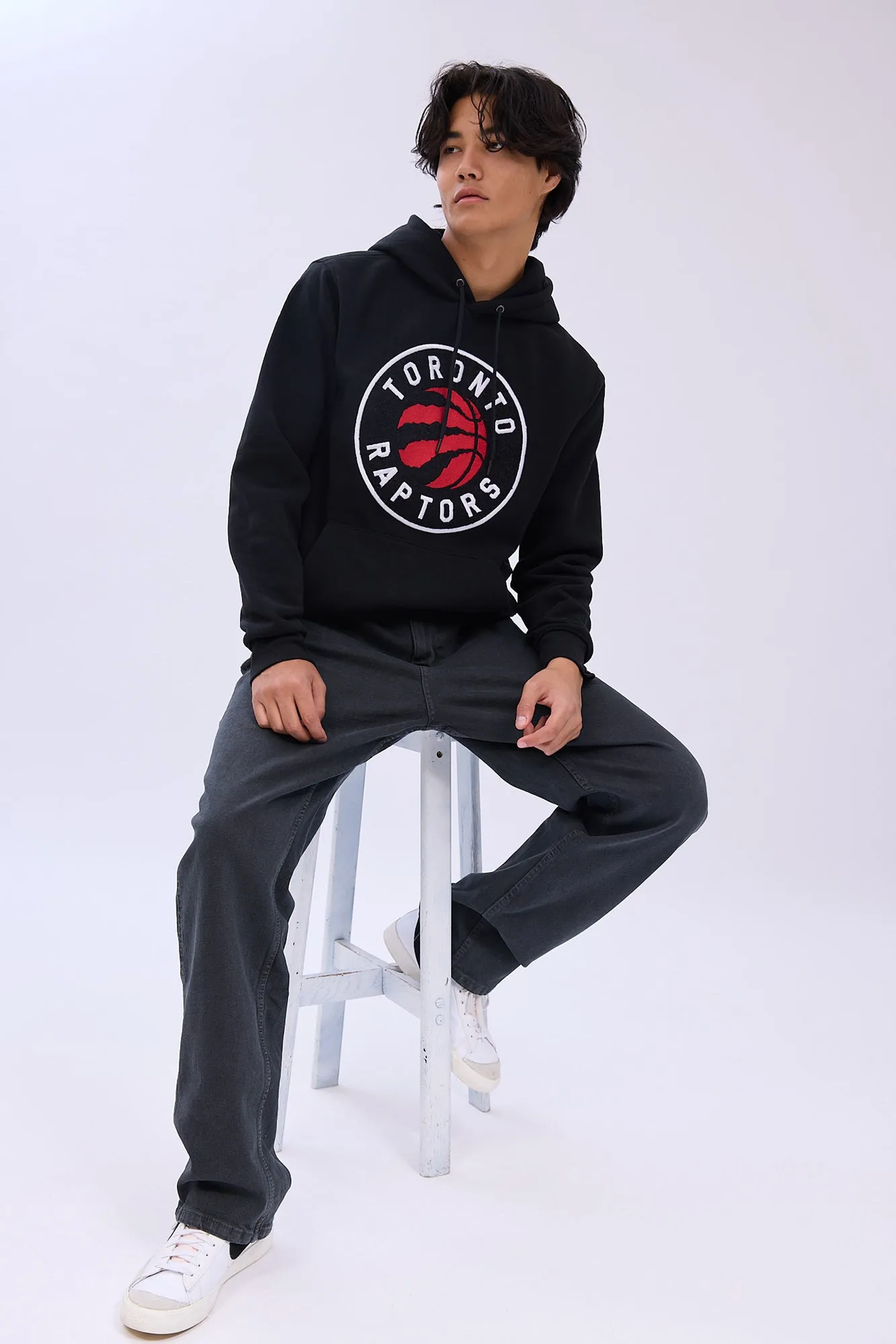 Toronto Raptors Chenille Graphic Hoodie sold by Bluenotes product image thumbnail 4