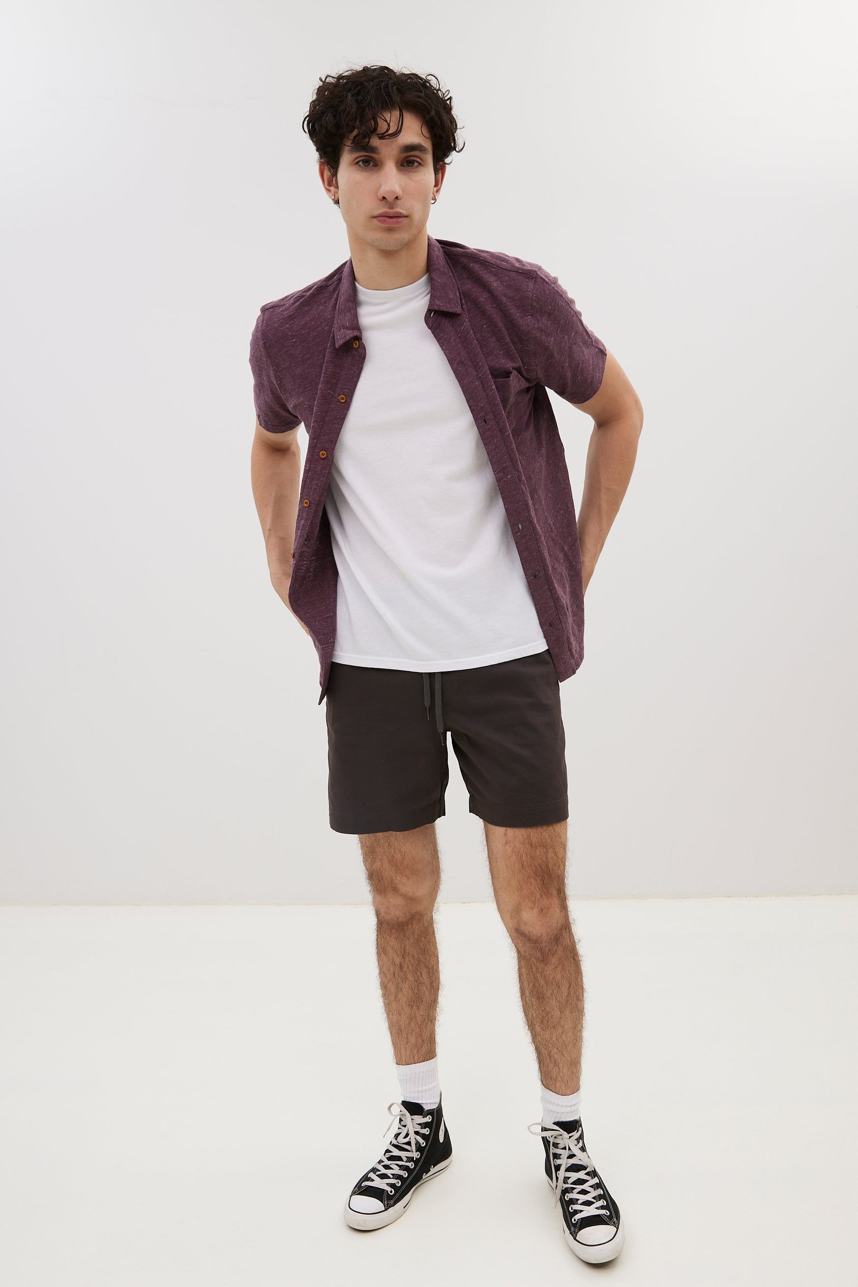 Linen Short Sleeve Shirt sold by Bluenotes product image thumbnail 8