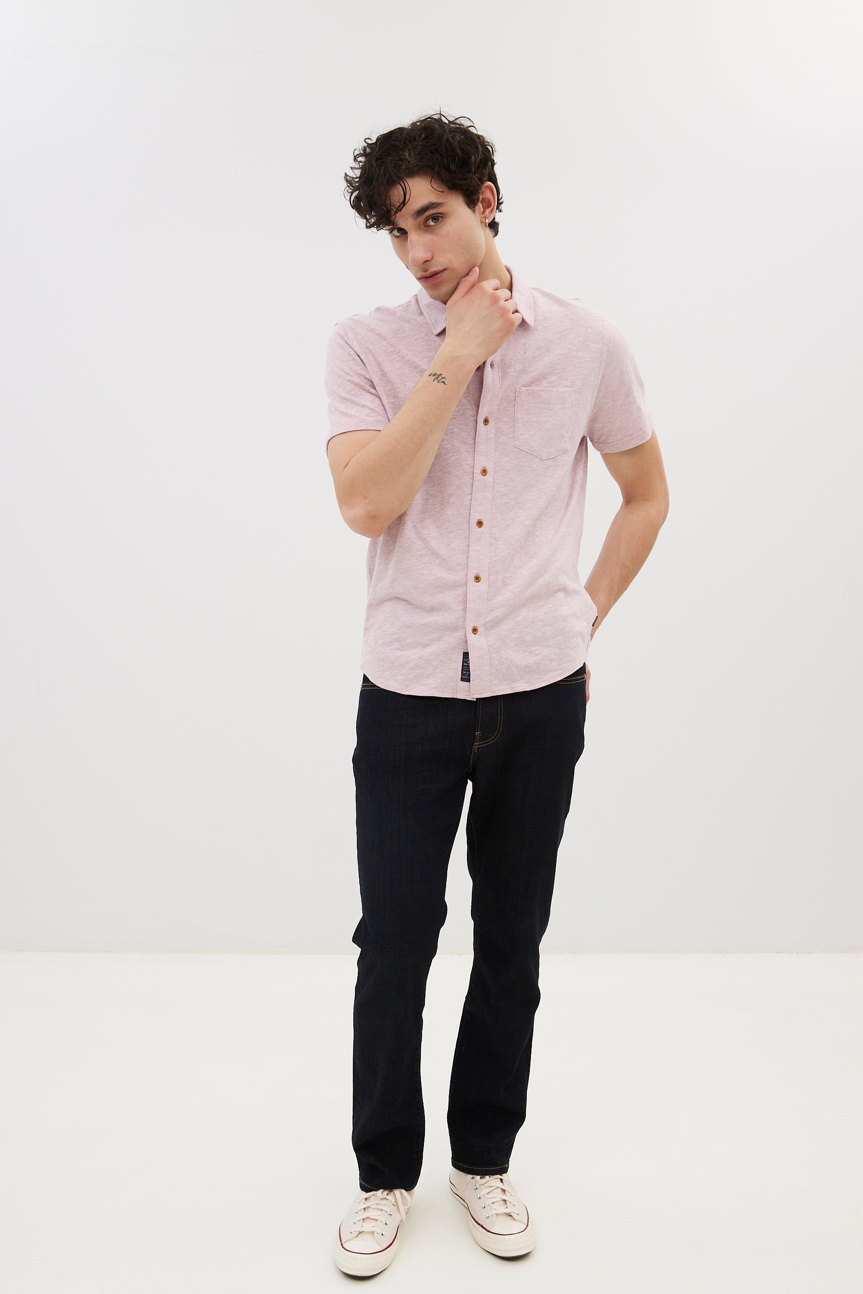 Linen Short Sleeve Shirt sold by Bluenotes product image thumbnail 5