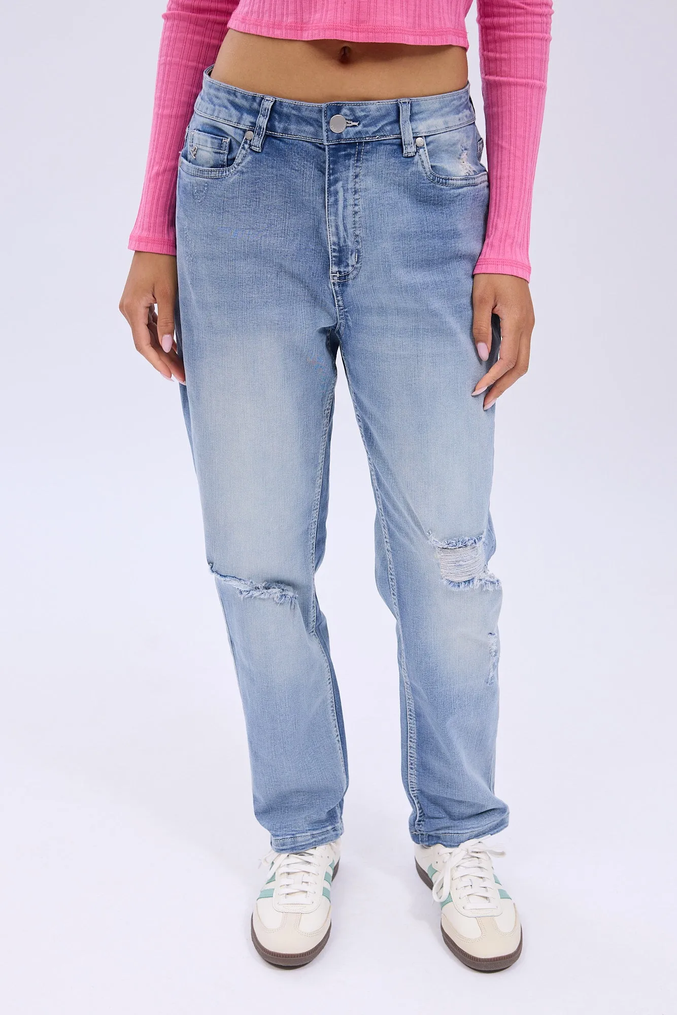 High Rise Boyfriend Jeans sold by Bluenotes