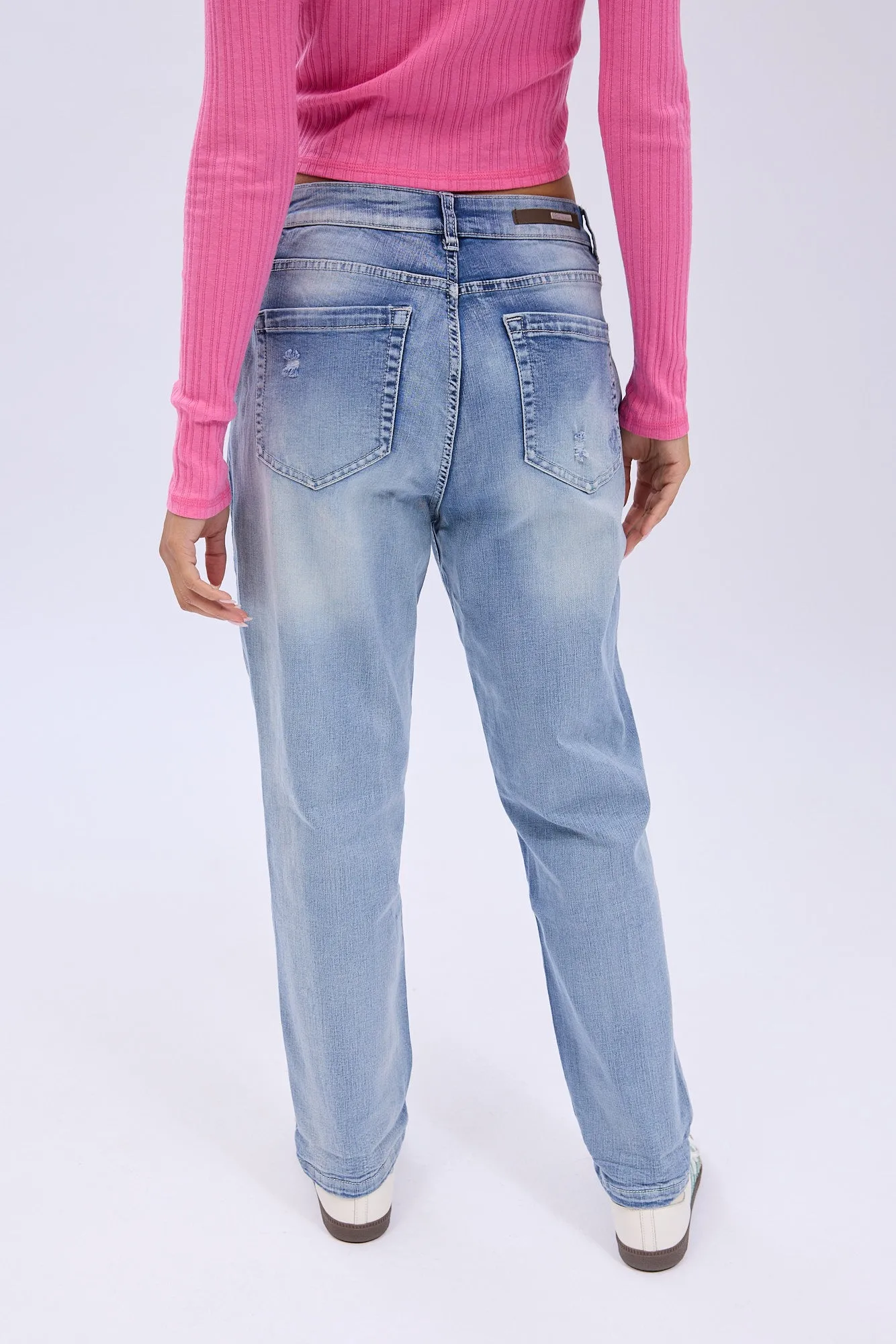 High Rise Boyfriend Jeans sold by Bluenotes product image thumbnail 2
