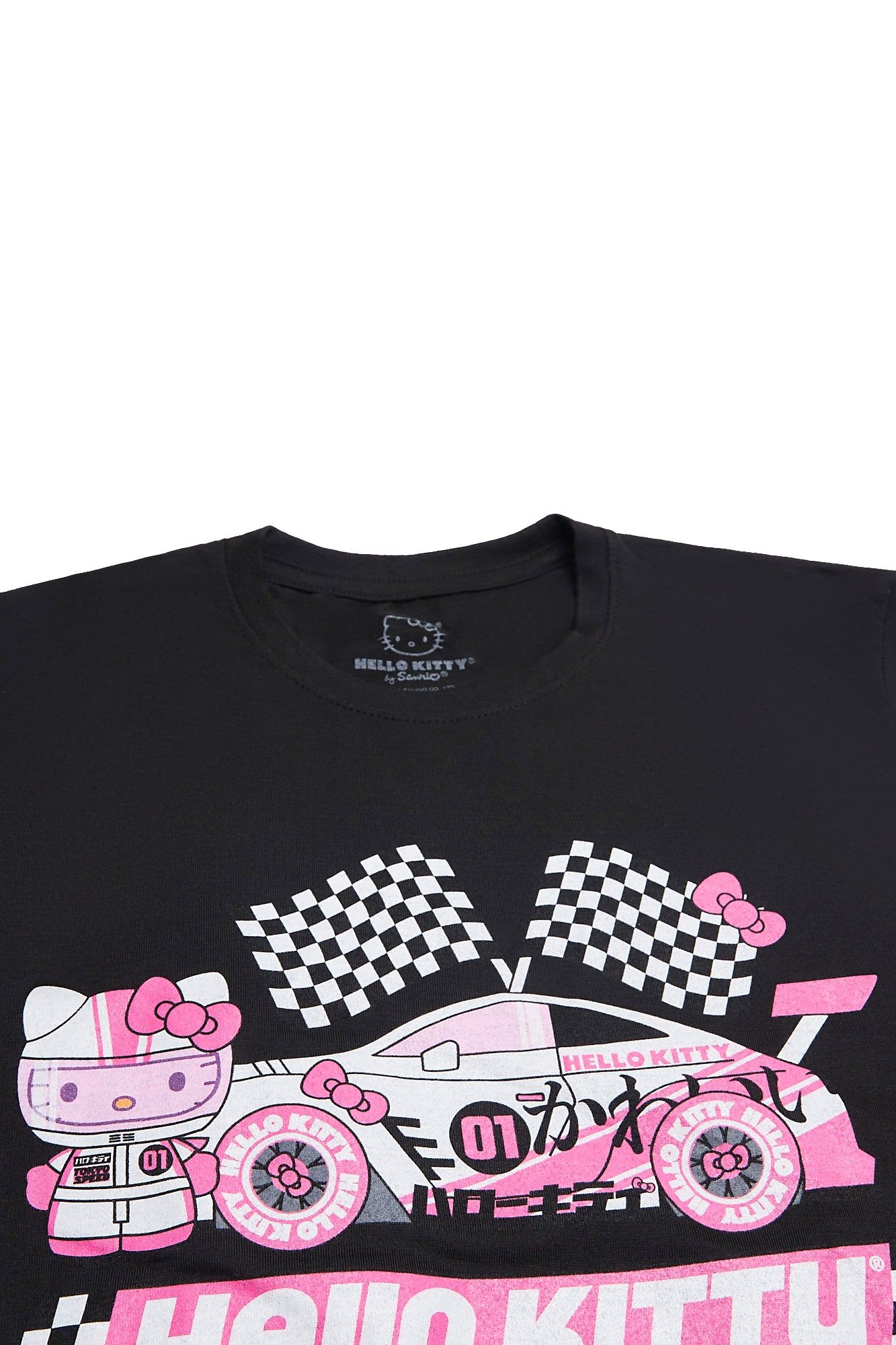 Hello Kitty Race Car Graphic Boyfriend Tee sold by Bluenotes product image thumbnail 2