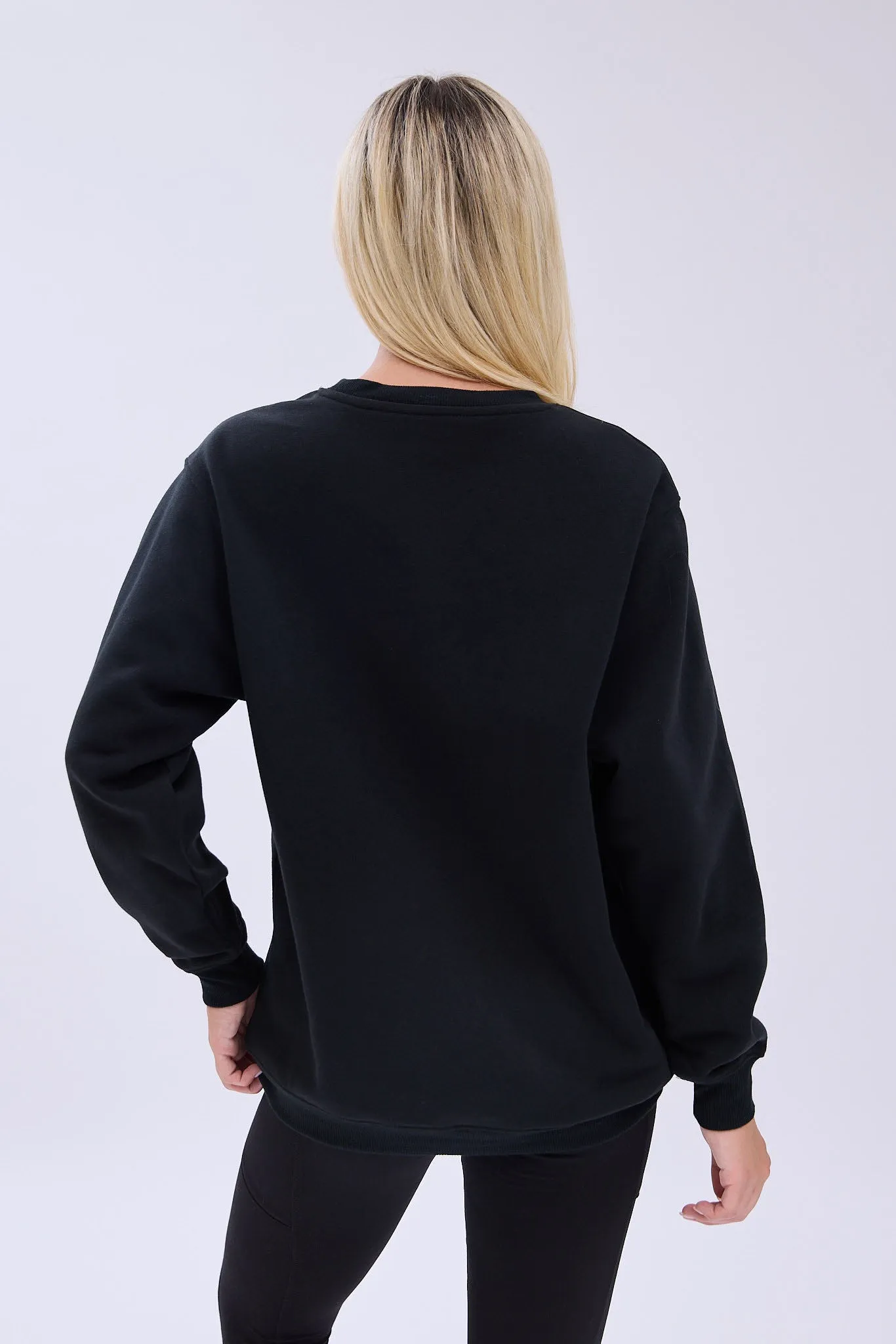 Hello Kitty H Graphic Crew Neck Relaxed Sweatshirt sold by Bluenotes product image thumbnail 4