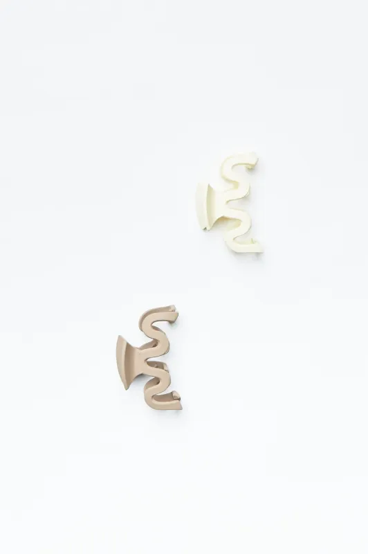 Squiggle Claw Clip 2-Pack sold by Bluenotes