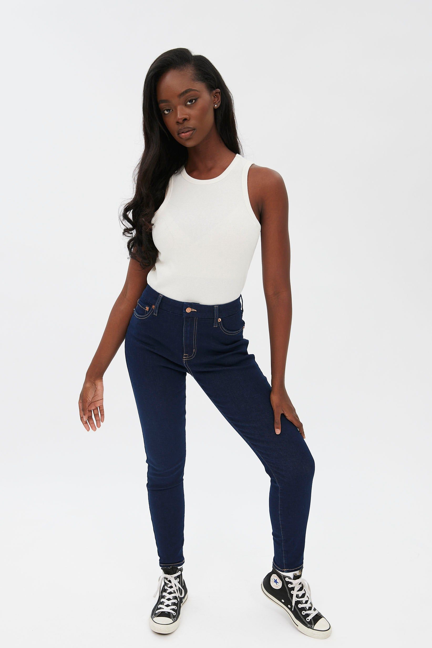 AERO Seriously Stretchy High Rise Curvy Jegging sold by Bluenotes product image thumbnail 3