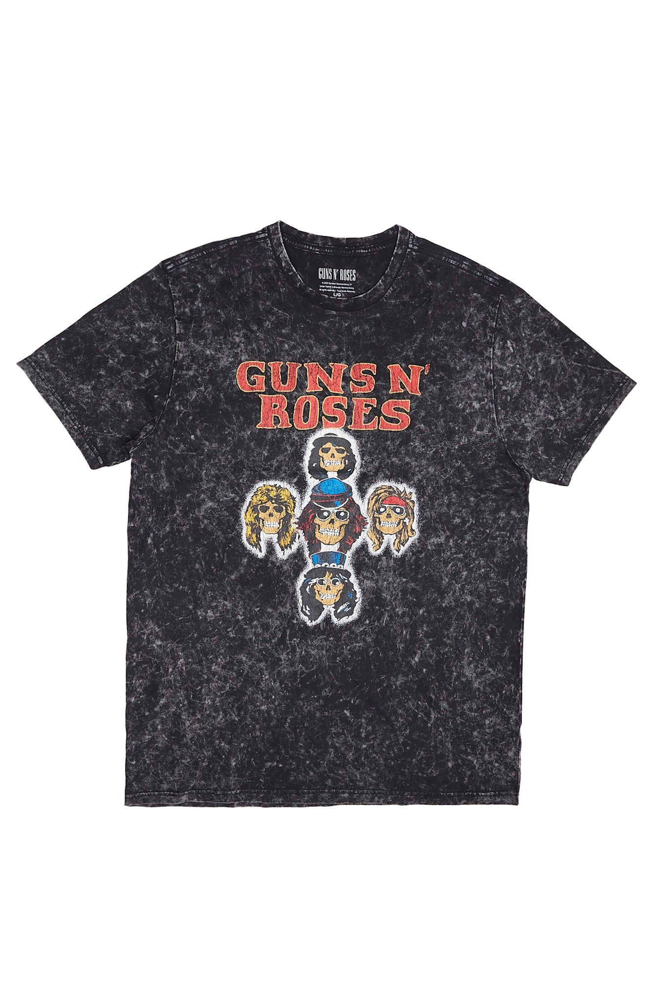 Guns N' Roses Skull Cross Graphic Tee sold by Bluenotes