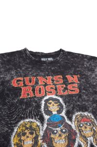 Guns N' Roses Skull Cross Graphic Tee sold by Bluenotes
