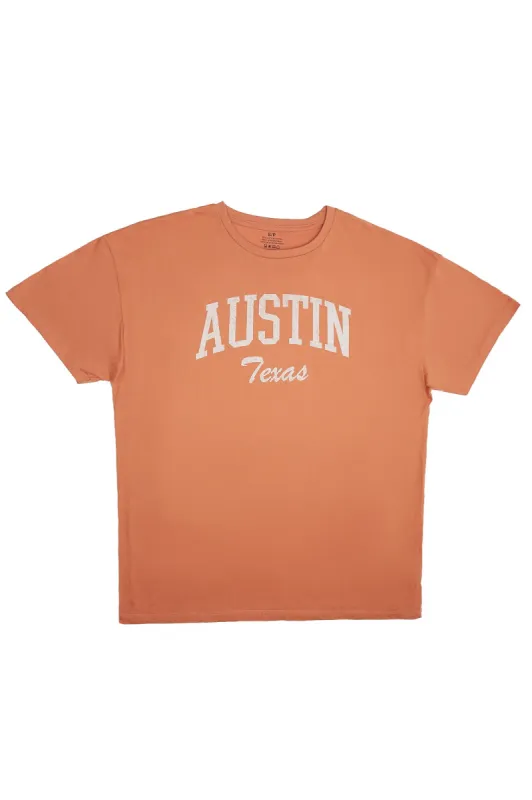 Austin Texas Graphic Oversized Tee sold by Bluenotes