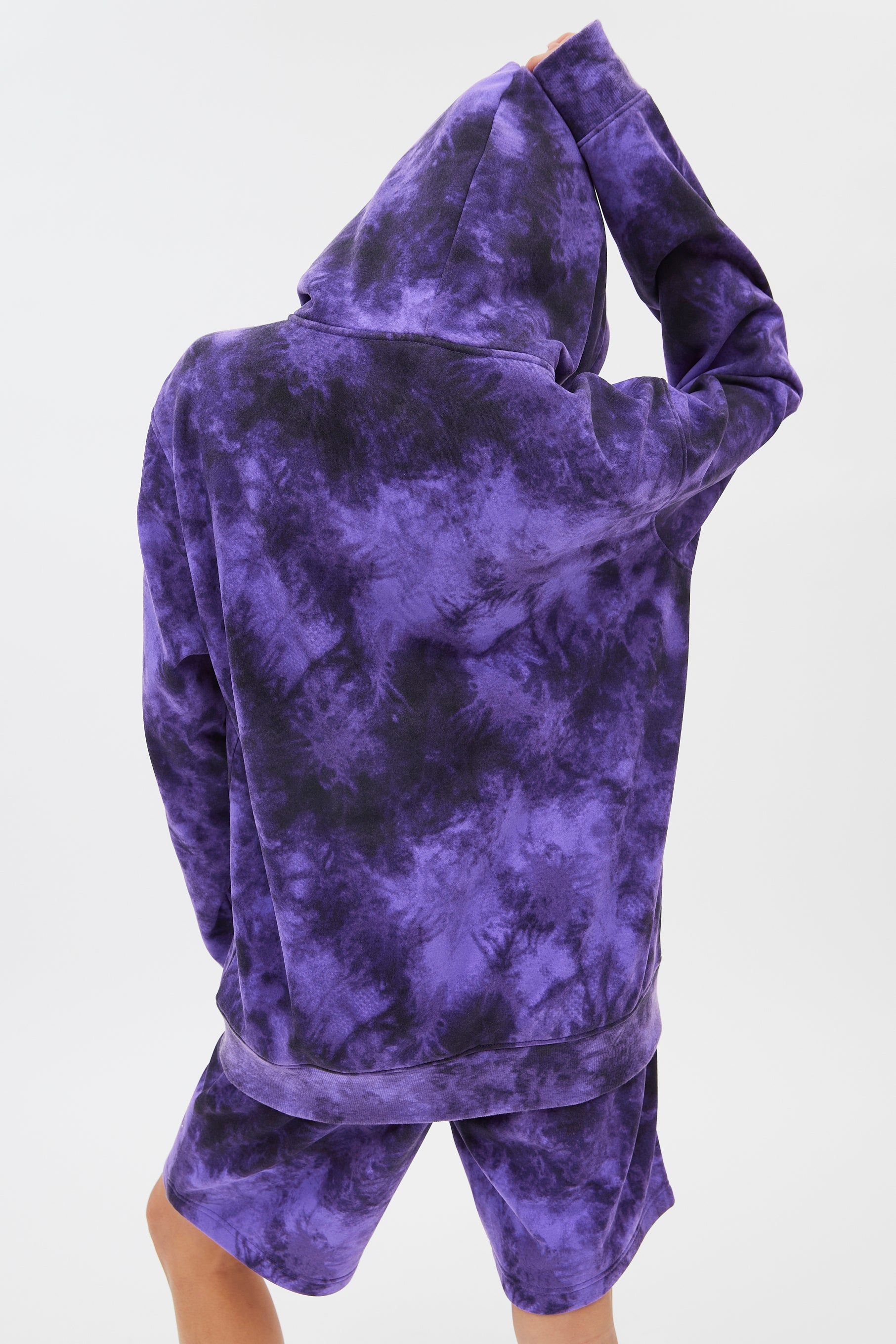 Toronto Raptors Graphic Tie Dye Pullover Hoodie sold by Bluenotes product image thumbnail 8