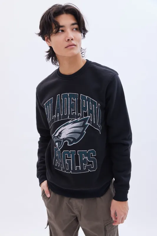 Philadelphia Eagles Graphic Crew Neck Sweatshirt sold by Bluenotes