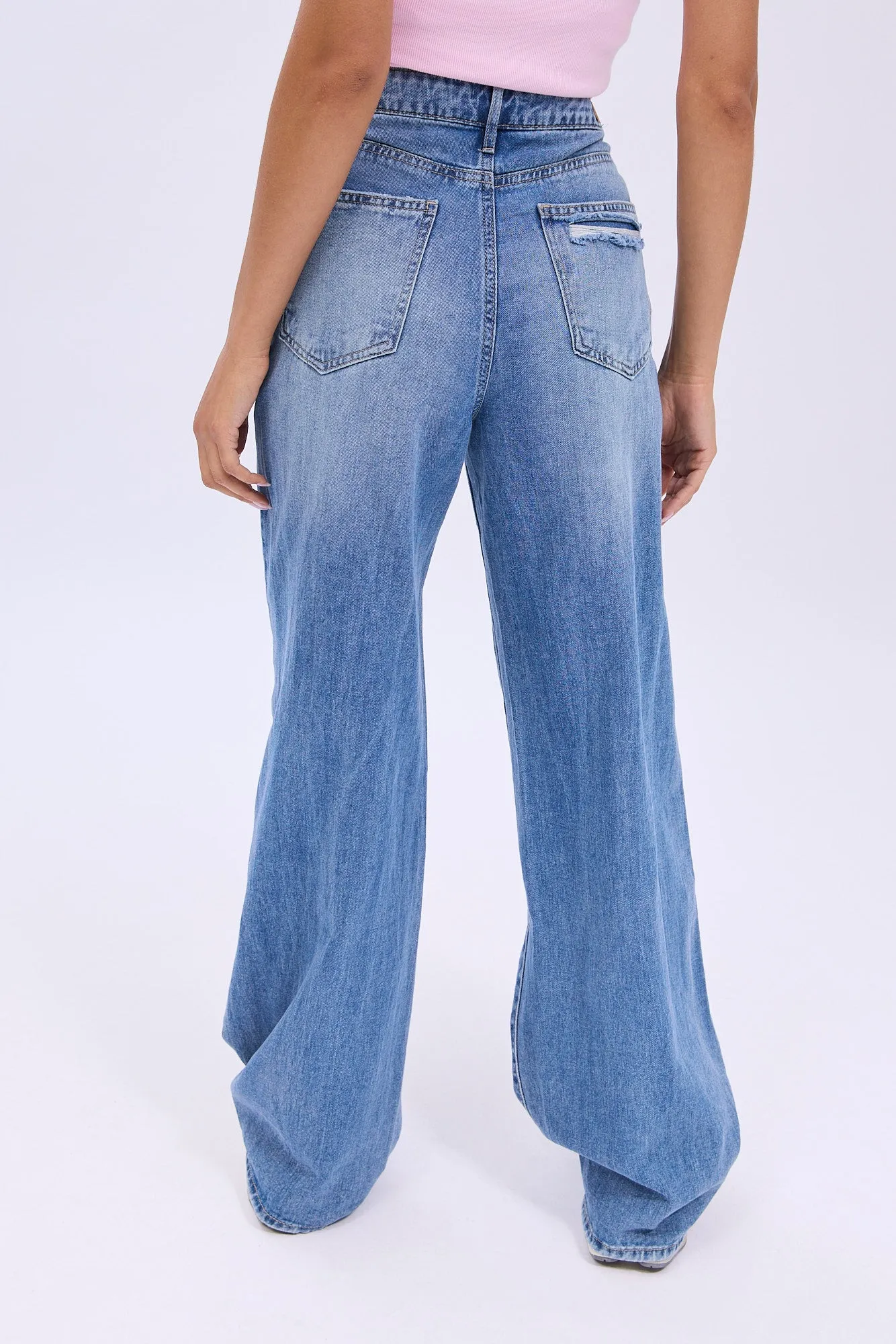 Super High Rise Flowfinity Wide Leg Jeans sold by Bluenotes product image thumbnail 2
