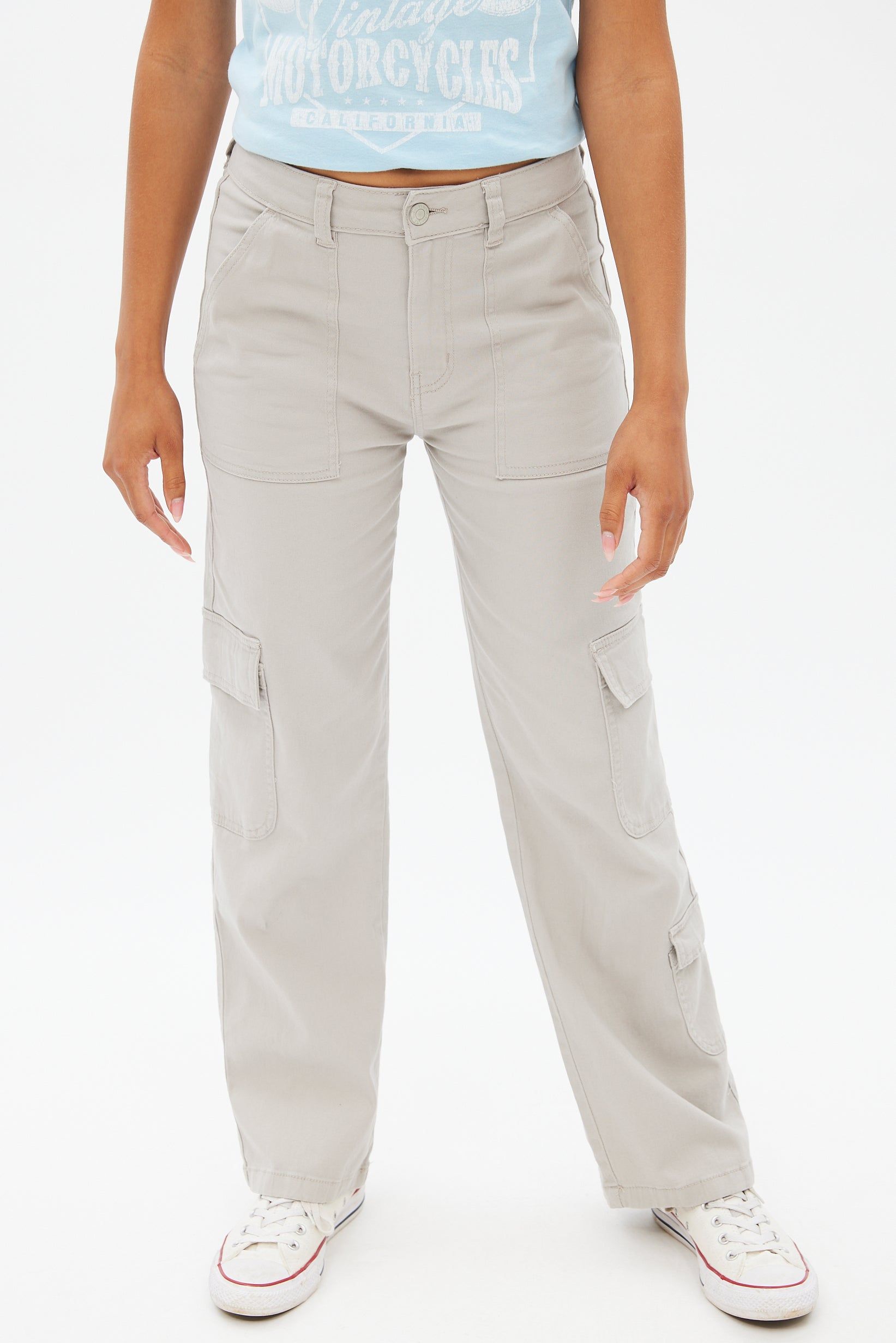 Super High Rise Baggy Cargo Pant sold by Bluenotes