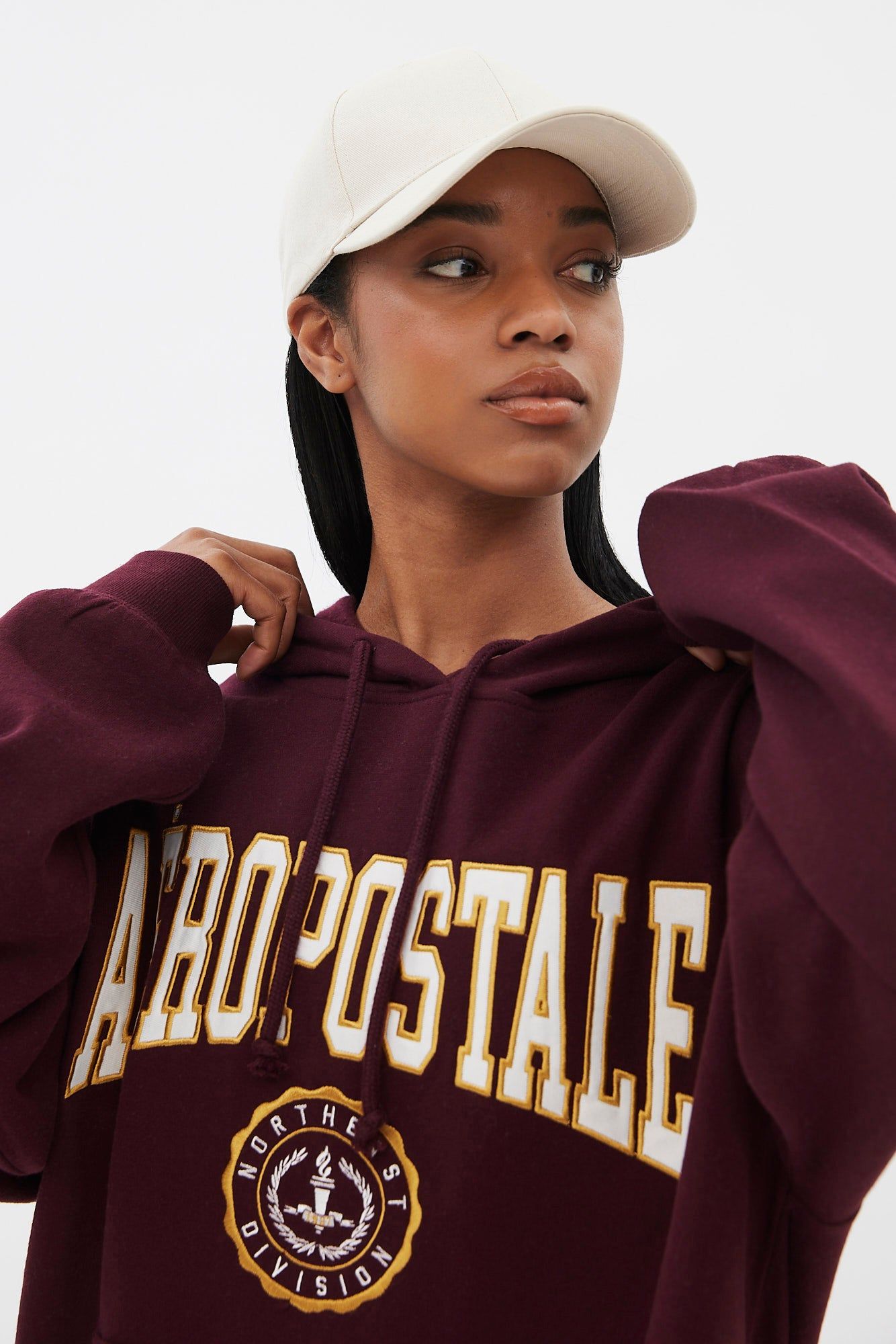 Aéropostale Graphic Boyfriend Pullover Hoodie sold by Bluenotes product image thumbnail 7