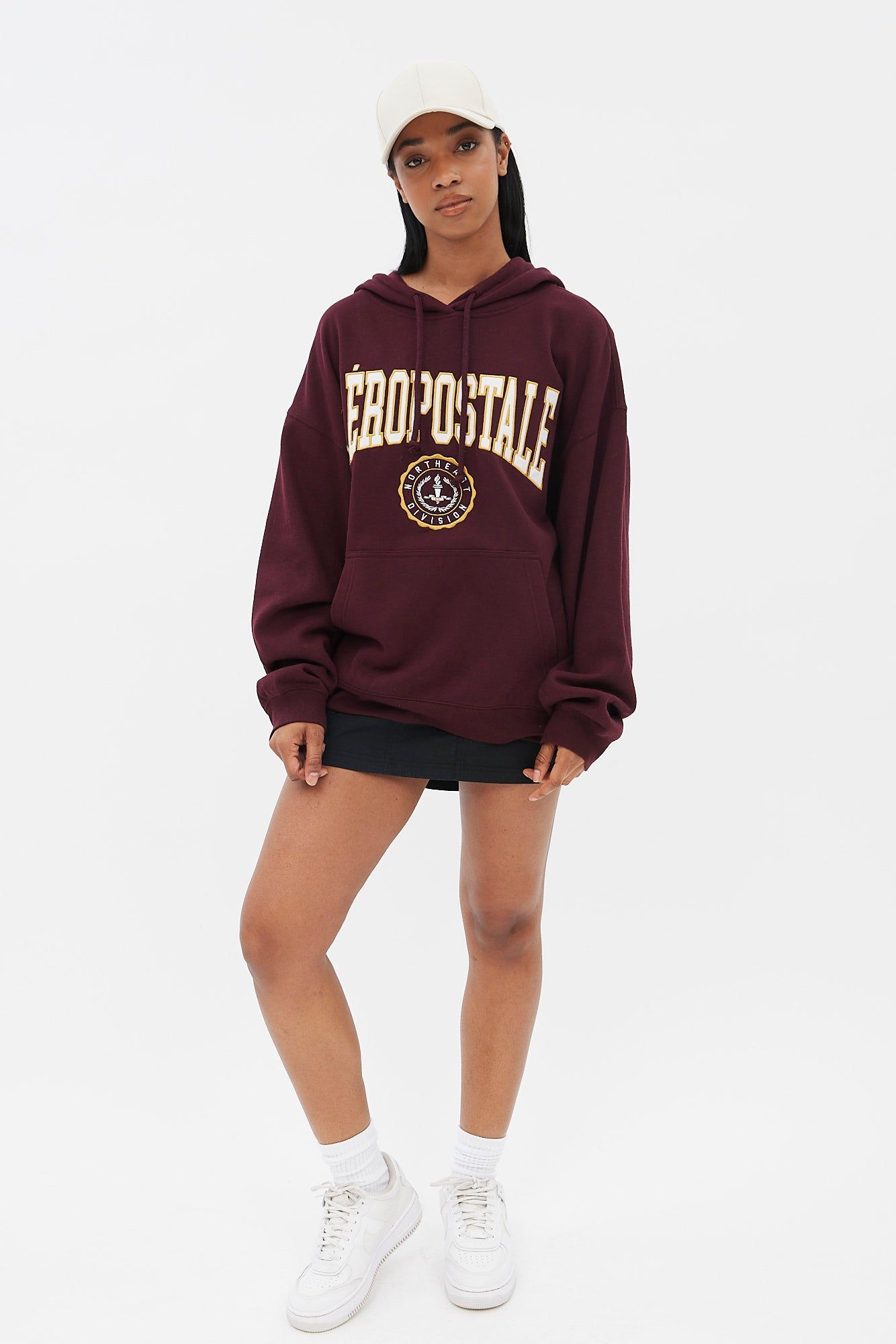 Aéropostale Graphic Boyfriend Pullover Hoodie sold by Bluenotes product image thumbnail 6