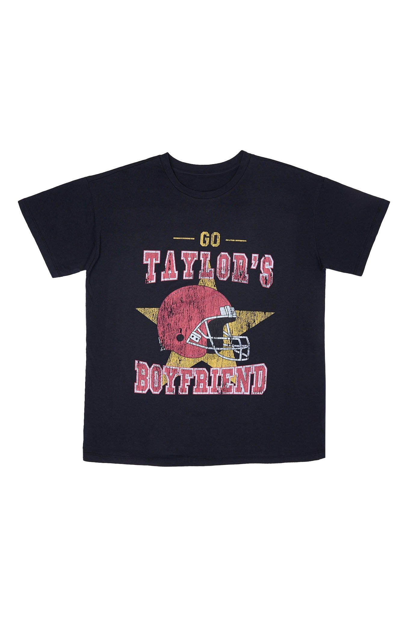 Go Taylor's Boyfriend Graphic Relaxed Tee sold by Bluenotes