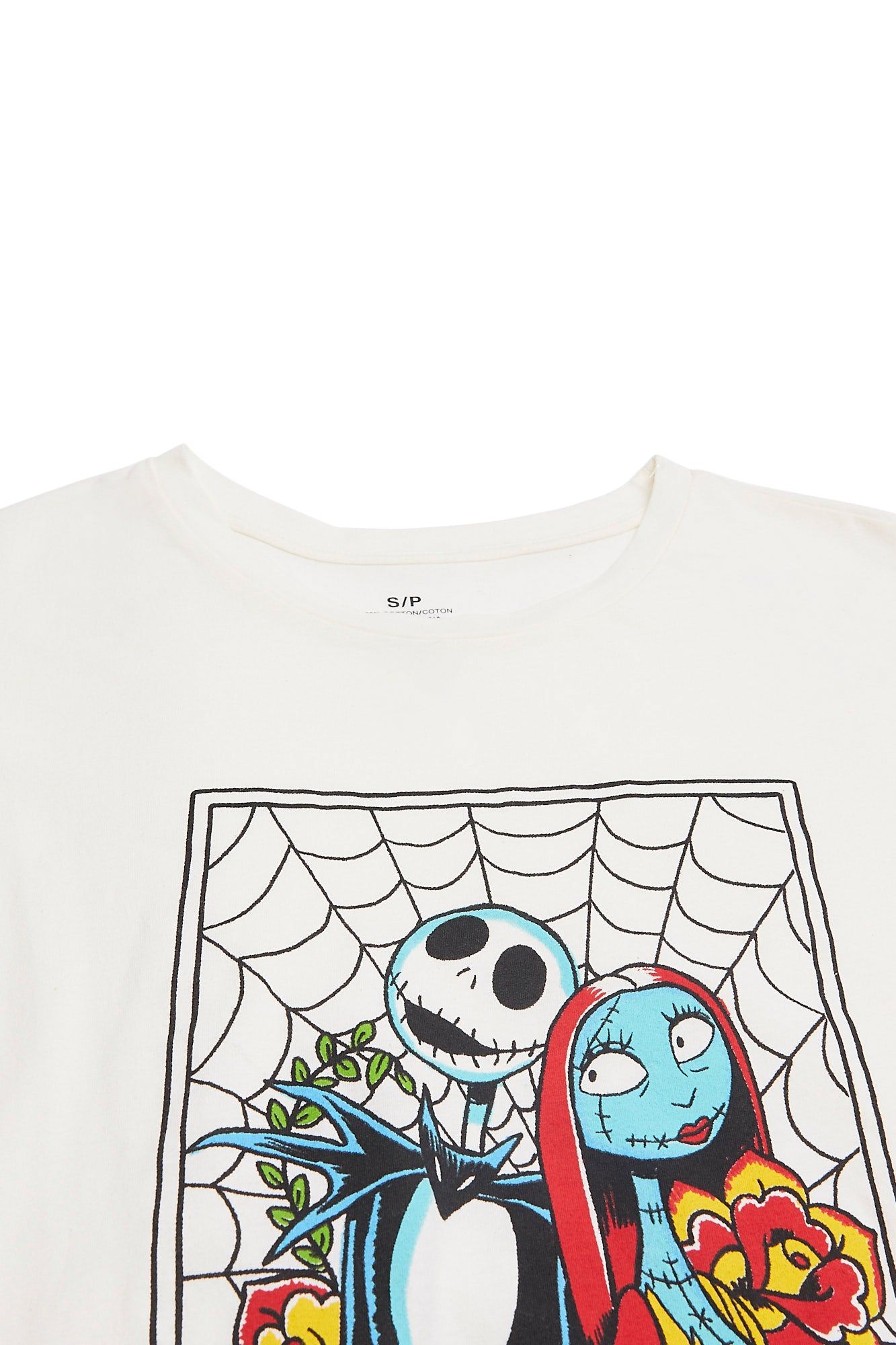 The Nightmare Before Christmas The Lovers Graphic Oversized Tee sold by Bluenotes product image thumbnail 2