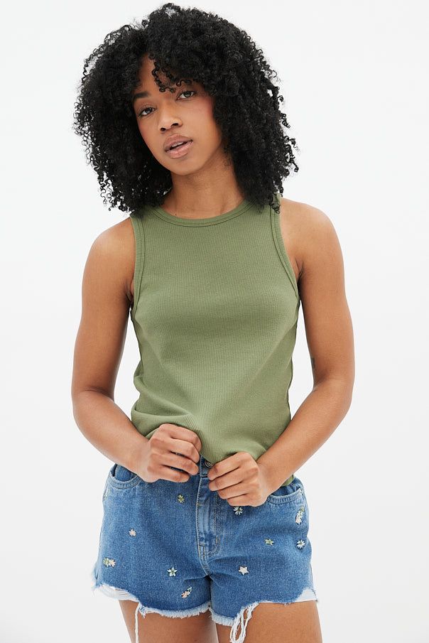 AERO High Neck Tank Top sold by Bluenotes