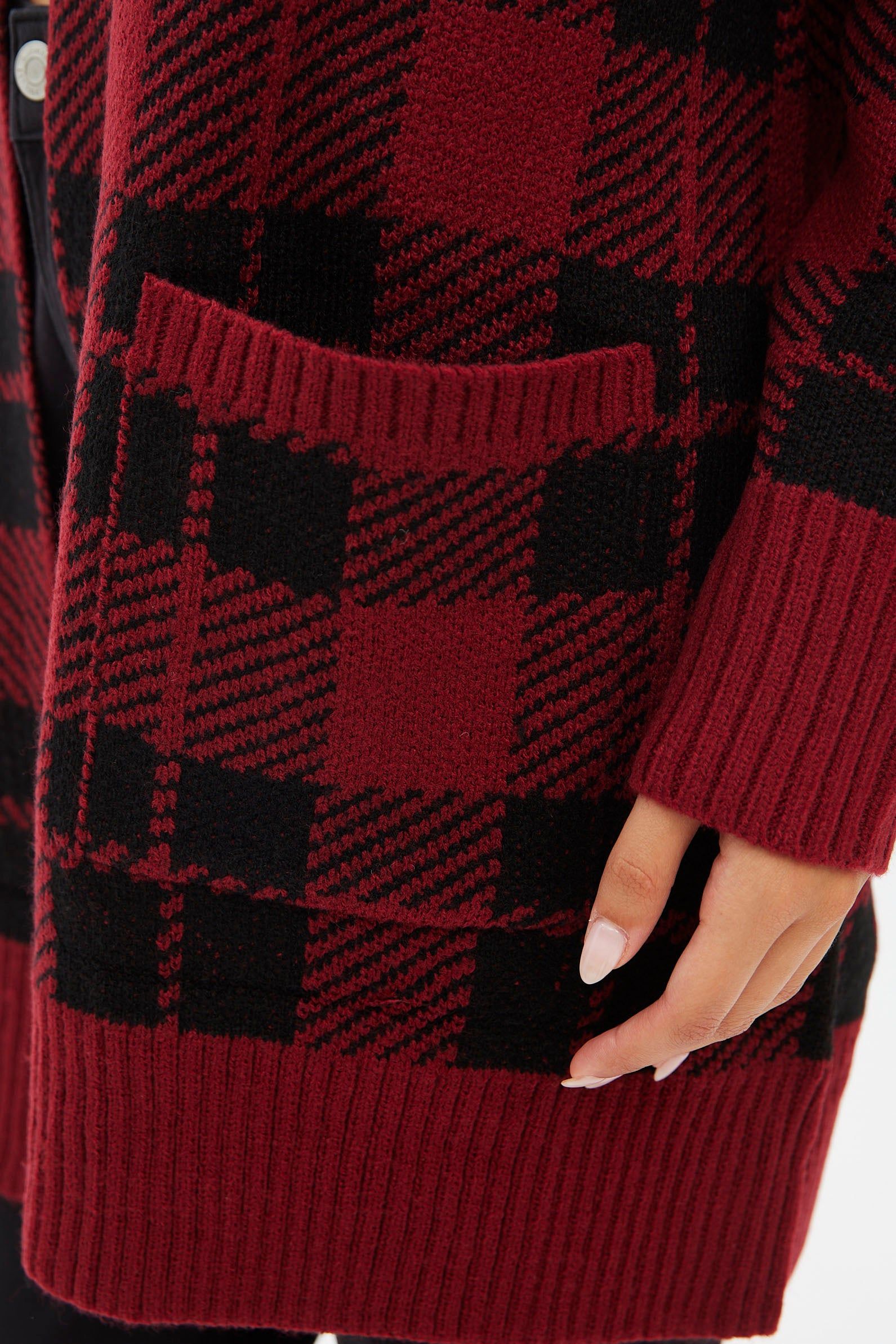 Open Front Midi Shawl Collar Cardigan With Pockets sold by Bluenotes product image thumbnail 11