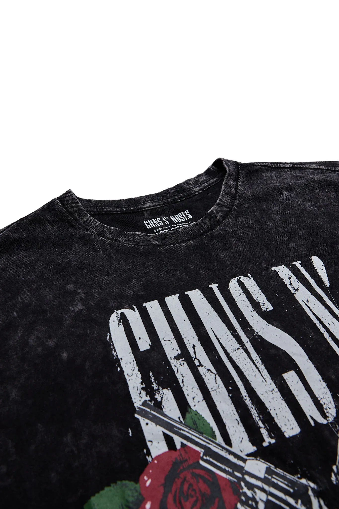 Guns N' Roses Graphic Acid Wash Tee sold by Bluenotes product image thumbnail 2