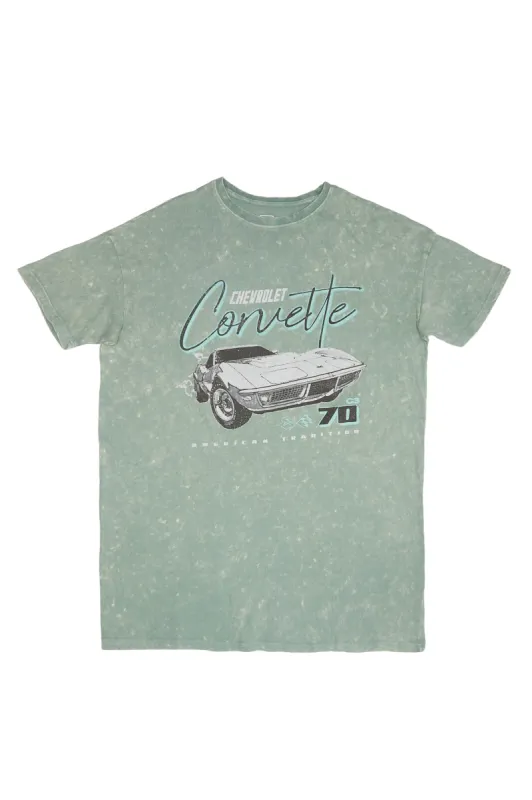 Chevrolet Corvette 70 Graphic Relaxed Tee sold by Bluenotes