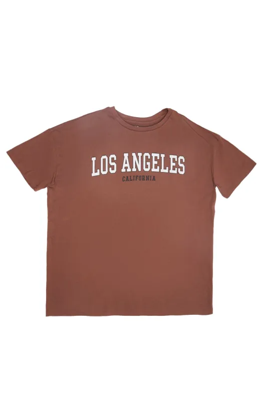 Los Angeles Graphic Boyfriend Tee sold by Bluenotes
