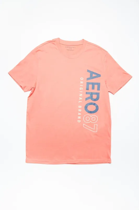 AERO 87 Vertical Graphic Tee sold by Bluenotes