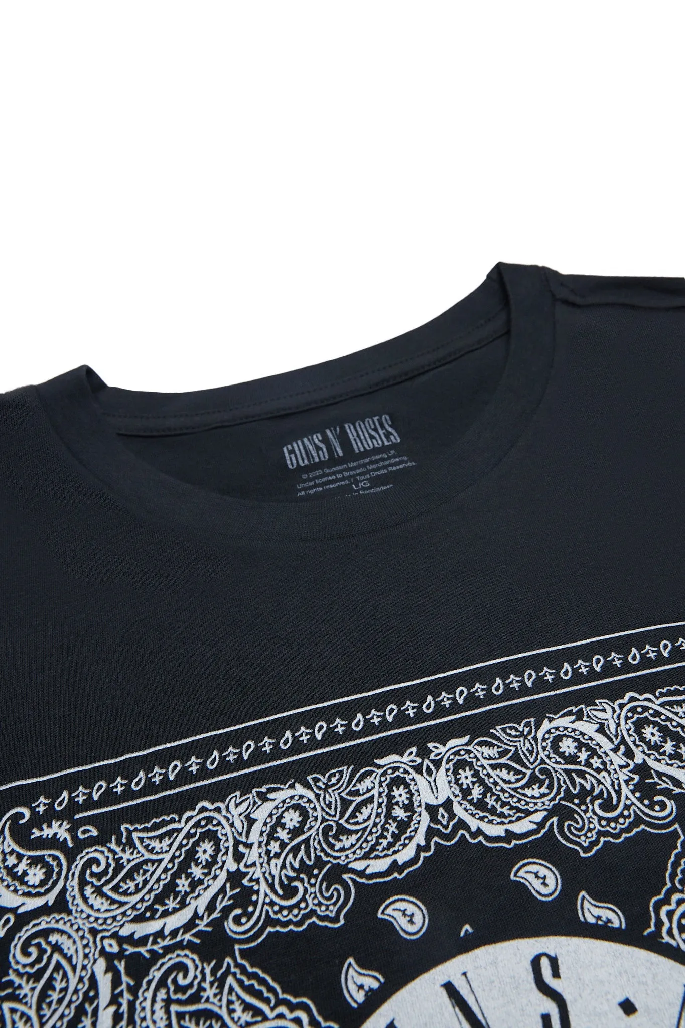 Guns N' Roses Bandana Graphic Tee sold by Bluenotes product image thumbnail 2