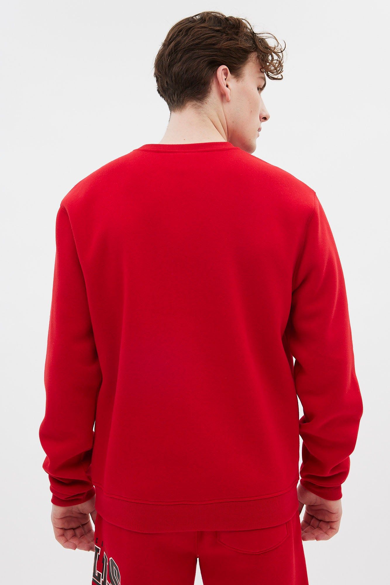Chicago Bulls Graphic Crew Neck Pullover Sweatshirt sold by Bluenotes product image thumbnail 7
