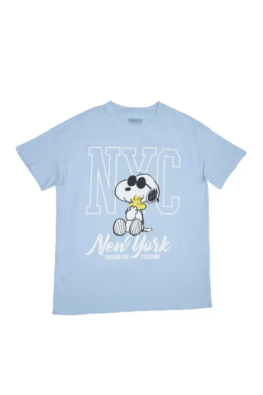 Peanuts Snoopy NYC Graphic Relaxed Tee sold by Bluenotes
