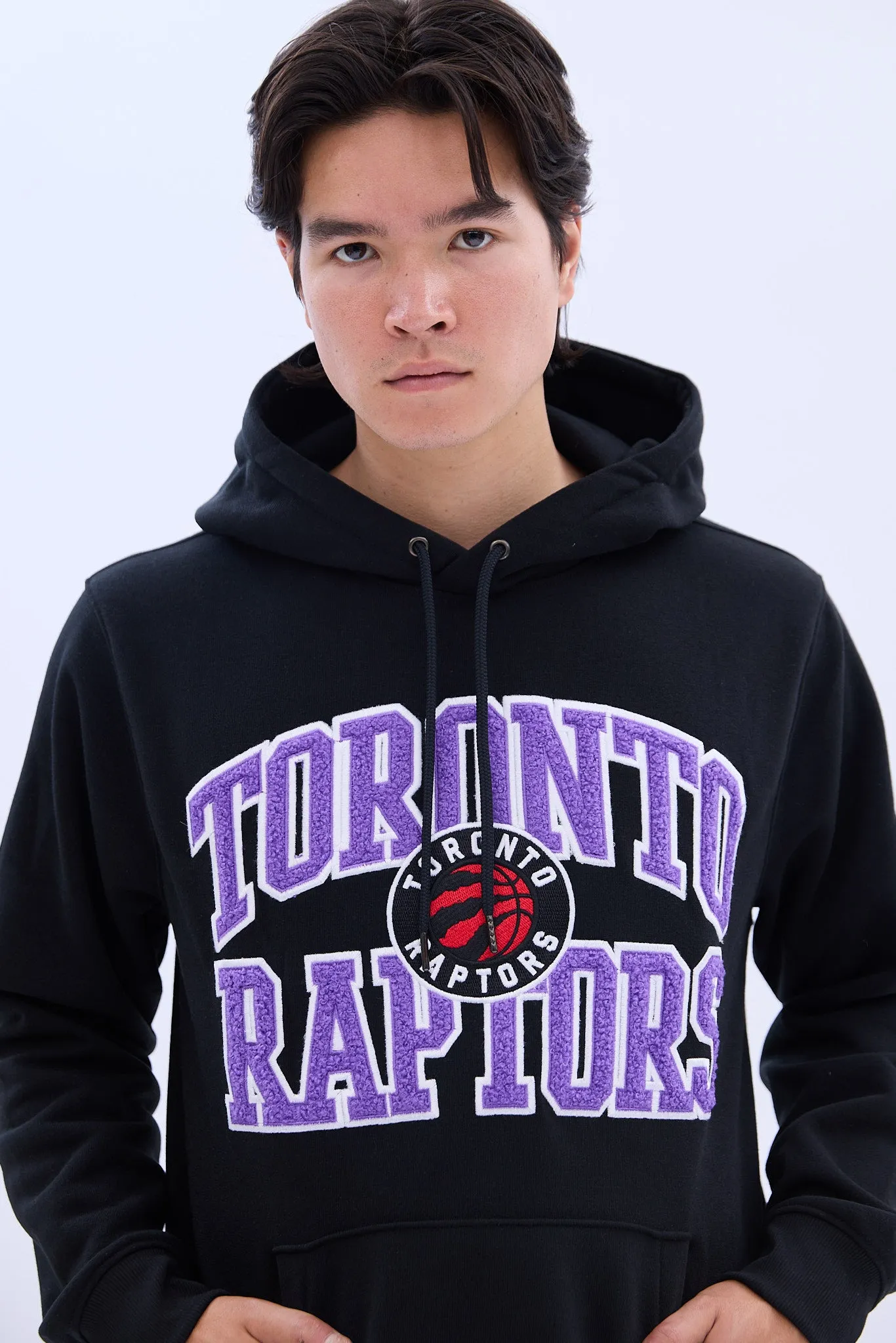 Toronto Raptors Graphic Chenille Applique Hoodie sold by Bluenotes product image thumbnail 2